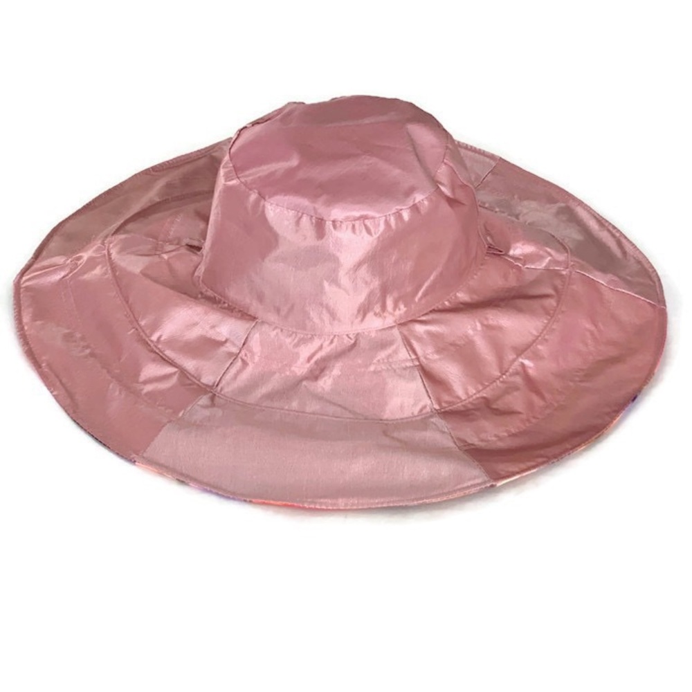 NEW-Reversible Foldable Wide Brim Floppy Sun Hat - Picture 2 of 8